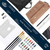 Coffret - Chevalet d'artiste - Peinture acrylique et accessoires - Royal & Langnickel