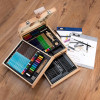 Coffret - Chevalet d'artiste - Crayons, pastels, fusains et accessoires - Royal & Langnickel