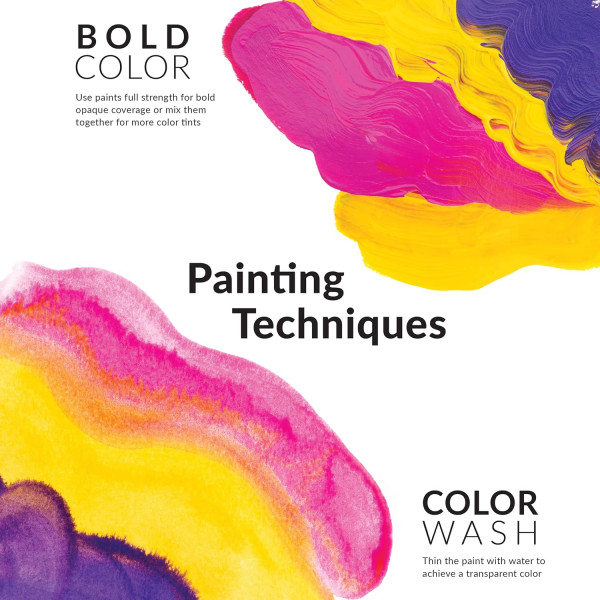 Peinture acrylique - Noir Mars Black - Fine et étude - Pot de 500ml - Royal Langnickel