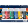 Peinture acrylique - Fine et étude - Couleurs primaires - 6 tubes 120ml - Royal Langnickel