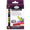 photo-Pastels à l'huile - 12 couleurs - Petit format - Royal & Langnickel