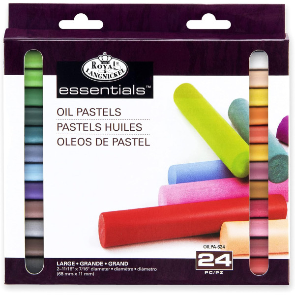 photo-Pastels à l'huile - 24 couleurs - Grand format - Royal & Langnickel