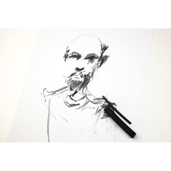Bloc de dessin - Esquisse - A4 - Spirales - Papier blanc - 50 feuilles - 110g - Winsor & Newton