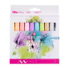 photo-Feutres - Aquarelle - Dessin - Croquis - 10 couleurs pastel - Ecoline