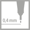 Feutres - STABILO ARTY - Coffret métal créatif - Pen 68 - Pen 68 Brush - Point 88