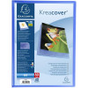 photo-Porte-vues - 80 vues - 40 pochettes - Couverture personnalisable - Bleu - Exacompta