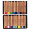 Crayons de couleur - Expression - Beaux-arts - Boîte métal 72 couleurs - Bruynzeel