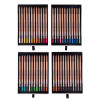 Crayons de couleur - Pastel - Beaux-arts - Coffret de 48 couleurs - Bruynzeel