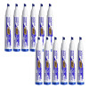 photo-Lot de 12 marqueurs effaçable - Velleda 1751 - Bleu - Bic - Pointe moyenne biseautée