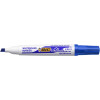 Lot de 12 marqueurs effaçable - Velleda 1751 - Bleu - Bic - Pointe moyenne biseautée