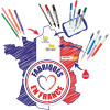 Lot de 12 marqueurs - Indélébile - Permanent - Bleu - Marking 2300 - Bic