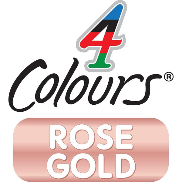 Lot de 5 stylos bille - 4 Couleurs - Pointe Moyenne - Bic - Corps Métal Cuivre