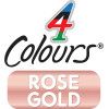 Lot de 5 stylos bille - 4 Couleurs - Pointe Moyenne - Bic - Corps Métal Cuivre