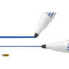 Lot de 12 marqueurs effaçable - Velleda 1701 - Bleu - Bic - Pointe moyenne conique