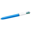 Lot de 3 stylos bille - 4 couleurs - BIC - Rétractable - Pointe moyenne