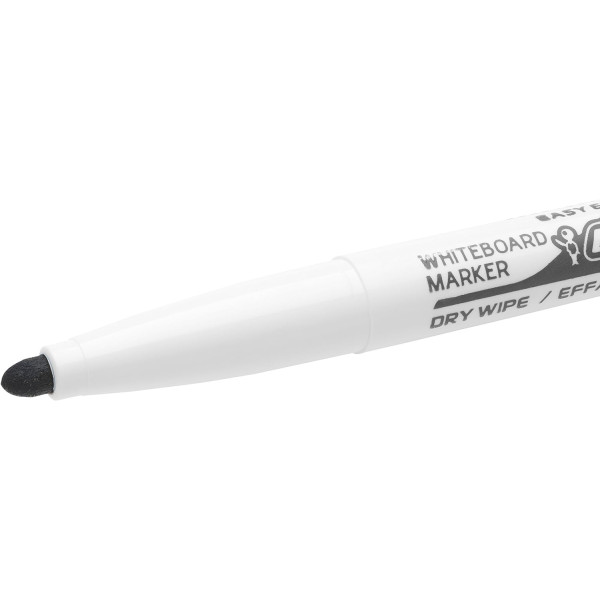 Lot de 12 marqueurs effaçable - Velleda 1741 - Noir - Bic - Pointe moyenne conique