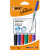photo-Pochette De 6 Marqueurs Effaçables - Velleda 1741 - Assortiment - Bic