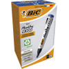 photo-Lot de 12 marqueurs - Indélébile - Permanent - Bleu - Marking 2300 - Bic