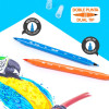 Feutres de coloriage - Double pointe - Fine et pinceau - 12 couleurs - Milan