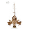 Modélisme - Maquette - Ugears - Trimaran Merihobus - 237 pièces - Bois - 3D