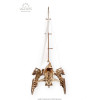 Modélisme - Maquette - Ugears - Trimaran Merihobus - 237 pièces - Bois - 3D
