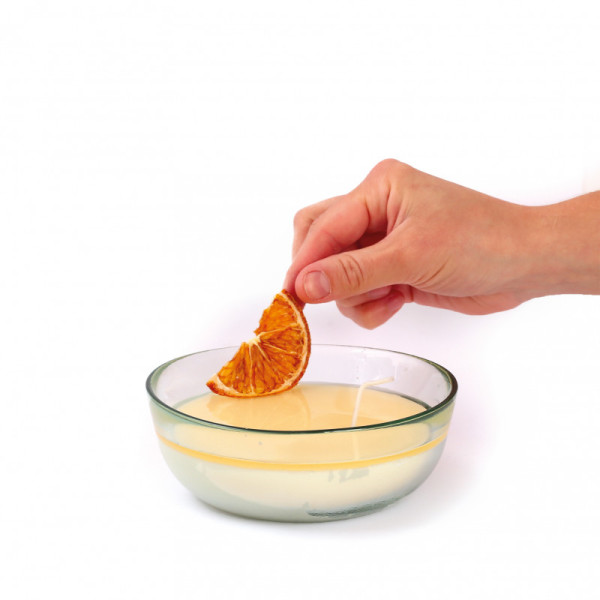 Kit - Fabrique une bougie - Parfum orange - Hiver gourmand - Graine créative