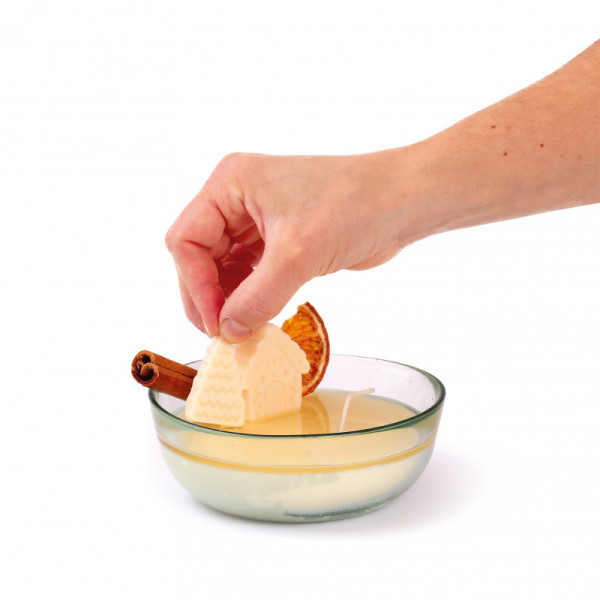 Kit - Fabrique une bougie - Parfum orange - Hiver gourmand - Graine créative