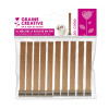 photo-Mèches pour bougie - Avec socle métal - 10 pièces - Graine créative