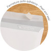 Enveloppes - DL - 110x220mm - Auto-adhésives - Avec fenêtre - Paquet de 25
