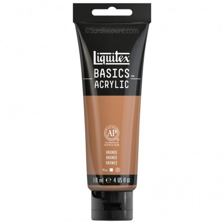 photo-Peinture acrylique - Bronze - 54 - Liquitex Basics acrylic - Tube 118ml