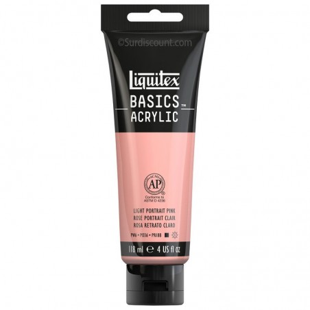 photo-Peinture acrylique - Rose clair - 810 - Liquitex Basics acrylic - Tube 118ml