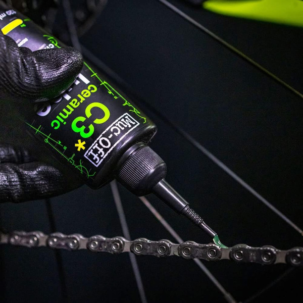 Lubrifiant pour chaînes de vélo - Temps sec - C3 Ceramic Dry Lube - Muc-Off
