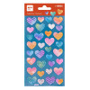 Photo - Gommettes - Stickers - Cœurs - 32 pièces - Apli Kids
