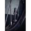 Valves pour pneu sans chambre à air - Paire de 2 - Alu - 60mm - Noir - Muc-Off