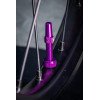 Valves pour pneu sans chambre à air - Paire de 2 - Alu - 44mm - Violet - Muc-Off