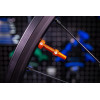 Valves pour pneu sans chambre à air - Paire de 2 - Alu - 44mm - Orange - Muc-Off