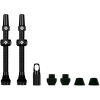 photo-Valves pour pneu sans chambre à air - Paire de 2 - Alu - 44mm - Noir - Muc-Off
