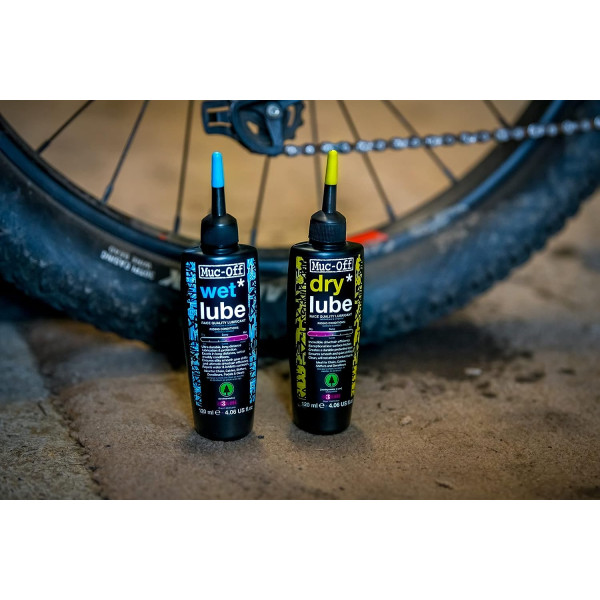 Lubrifiant pour chaîne de vélo - Tous types de vélo - Temps humides boueux - Muc-Off - 50ml