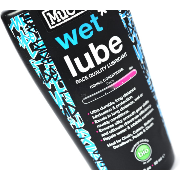 Lubrifiant pour chaîne de vélo - Tous types de vélo - Temps humides boueux - Muc-Off - 120ml