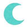 Peinture tous supports - Pailletée et phosphorescente - Bleu ciel - 60ml - IZINK - Diamond glow