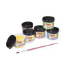 Peinture acrylique - Enfant - Scolaire - Arts plastiques - 6 pots de 55ml - Jovi