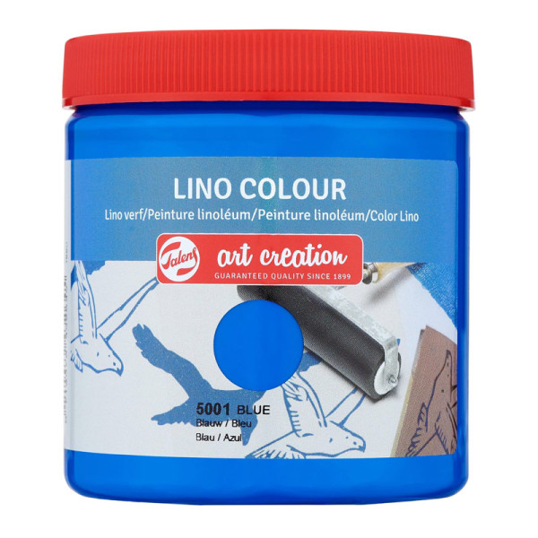 photo-Peinture pour linogravure - Bleu - Linoléum - Art Création - 250ml