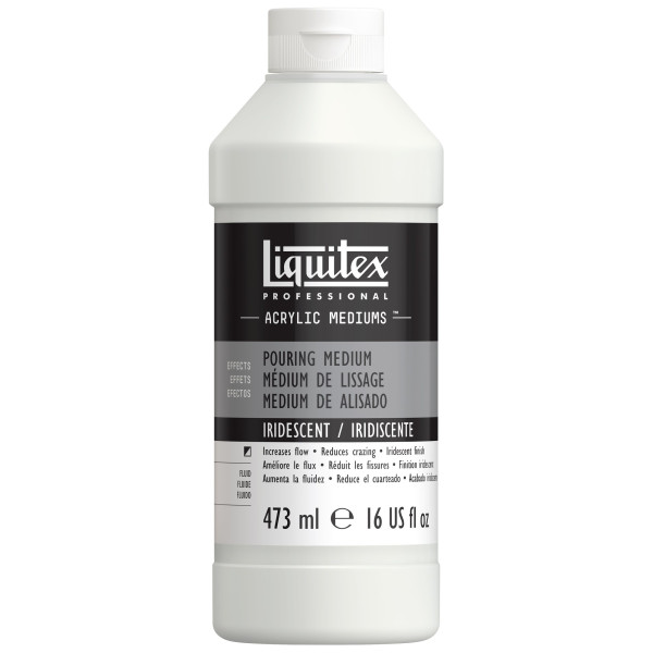 photo-Médium de lissage - Peinture acrylique - Iridescent - Liquitex - 473ml