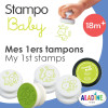 Tampons encreur - Pour enfant - Animaux - Encre lavable - Dès 2 ans - Aladine