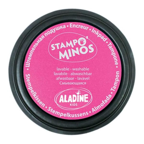 Encreur - Pour enfant - Encre lavable - 4 couleurs - Dès 3 ans - Aladine