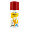 photo-Bombe de peinture - Rouge feu - RAL 3000 - Mat - Tous supports - Loisirs créatifs - 150ml