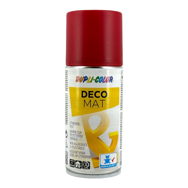 photo-Bombe de peinture - Rouge rubis - RAL 3003 - Mat - Tous supports - Loisirs créatifs - 150ml