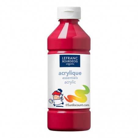 Peinture Acrylique en bouteille - magenta - Lefranc & Bourgeois pas cher