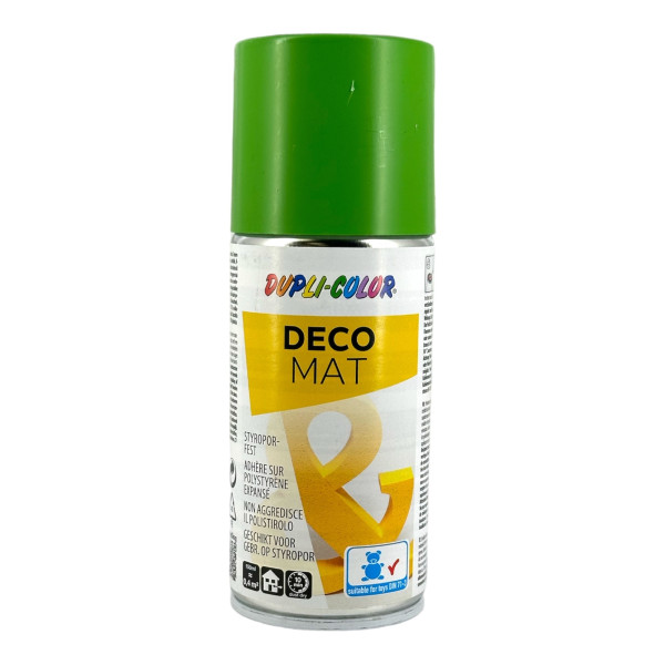 photo-Bombe de peinture - Vert jaune - RAL 6018 - Mat - Tous supports - Loisirs créatifs - 150ml