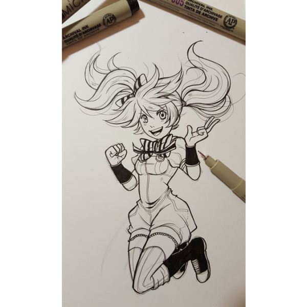3 feutres - Noir - Dessin - Manga - Assortiment de pointes - Sakura - Pigma Micron
